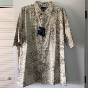 Weekender NWT Palm Themed XXL SS Shirt